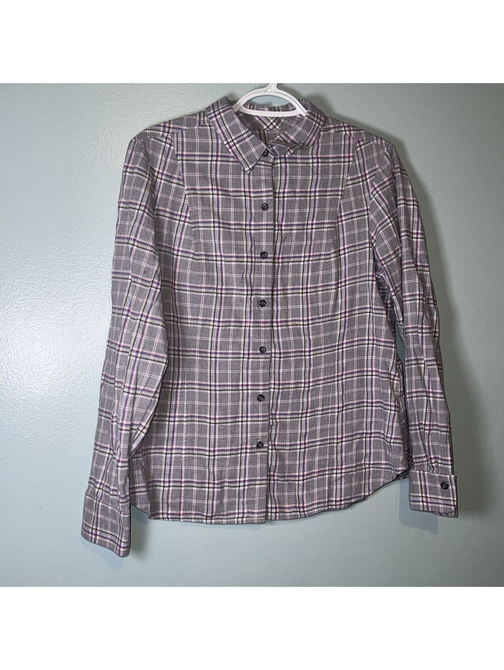 Pendleton Woolen Mills Mens Shirt L Fitted Plaid Button Down